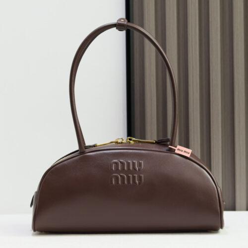 Miu Miu Beau Bowling-Style Underarm Bag