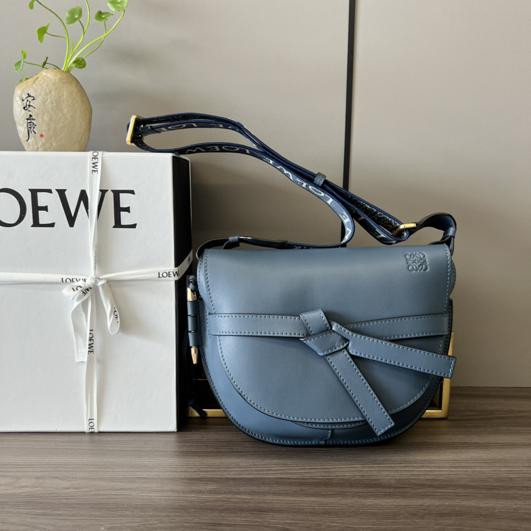 LOEWE Gate Dual Mini Saddle Bag - Image 2