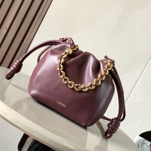 LOEWE Flamenco Purse Donut Chain Handbag (Copy)