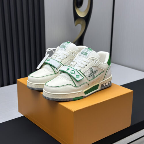 Alternative view of Louis Vuitton LV Trainer Velcro Low-top Sneakers