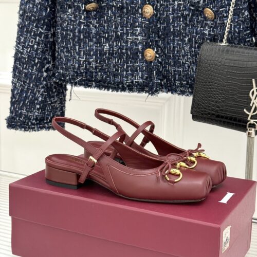 Alternative view of Gucci Horsebit Ballet Sandals with Horsebit Buckle and Backstrap