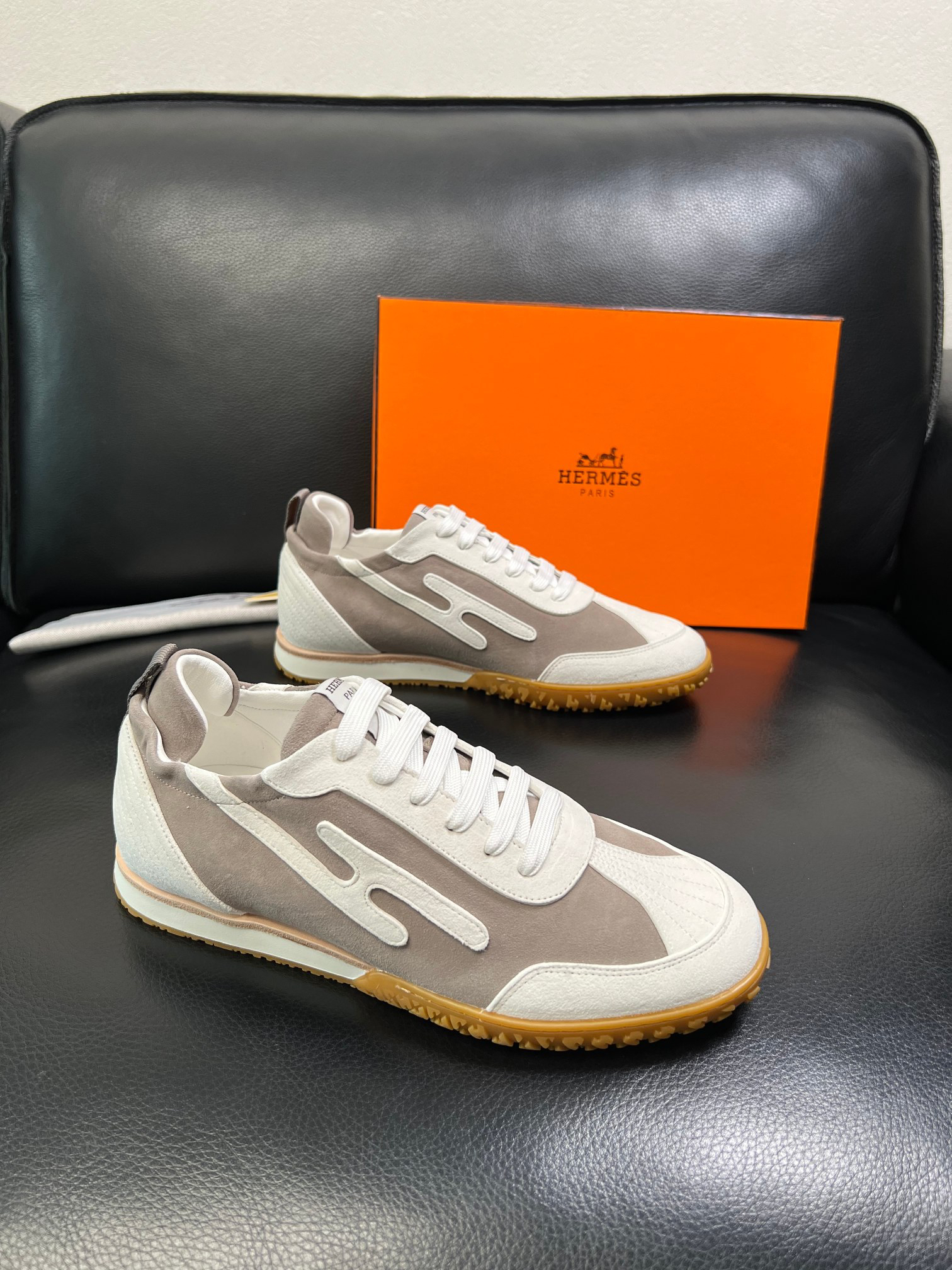 Hermès Jet series German training sneakers - Image 4