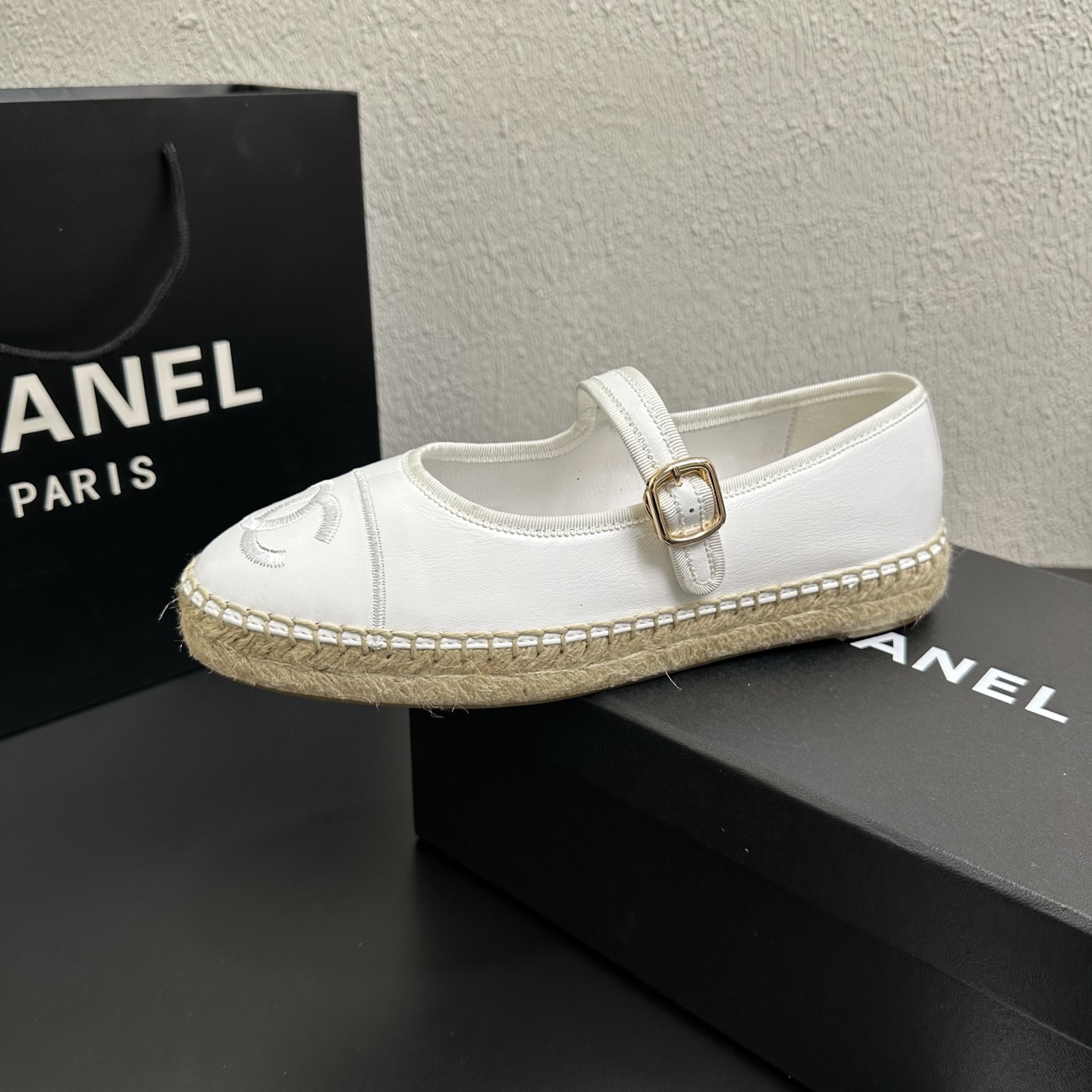 Chanel Mary Jane Fisherman Shoes - Image 2