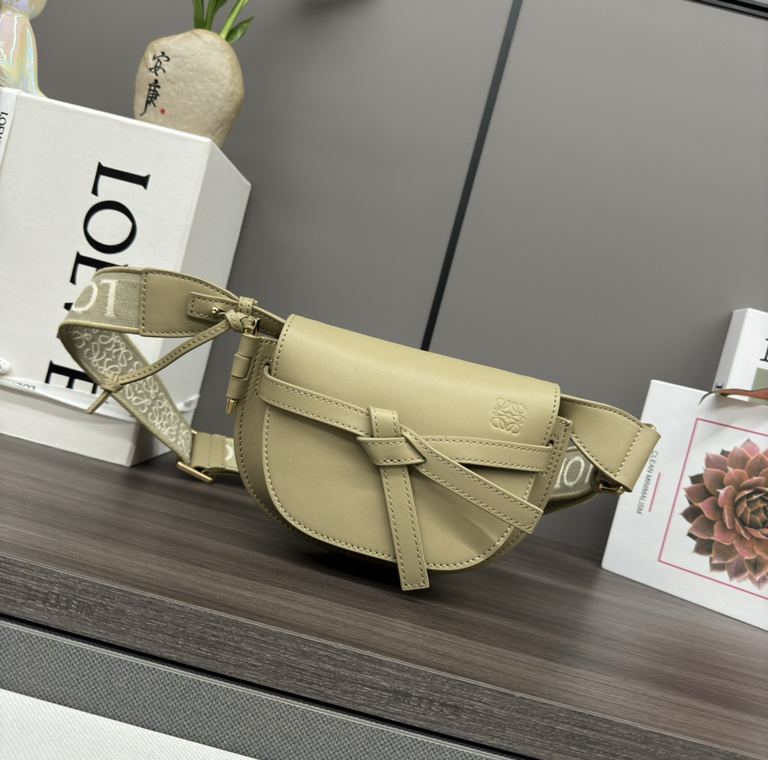 LOEWE Gate Dual Mini Saddle Bag - Image 3