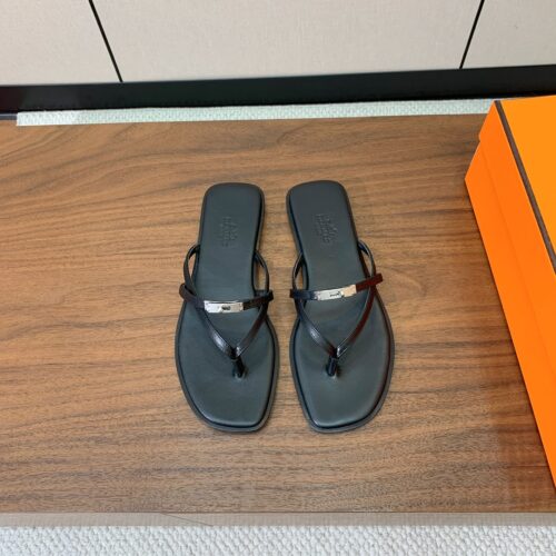 Alternative view of Hermès Oasis Kelly Buckle Flip-Flops