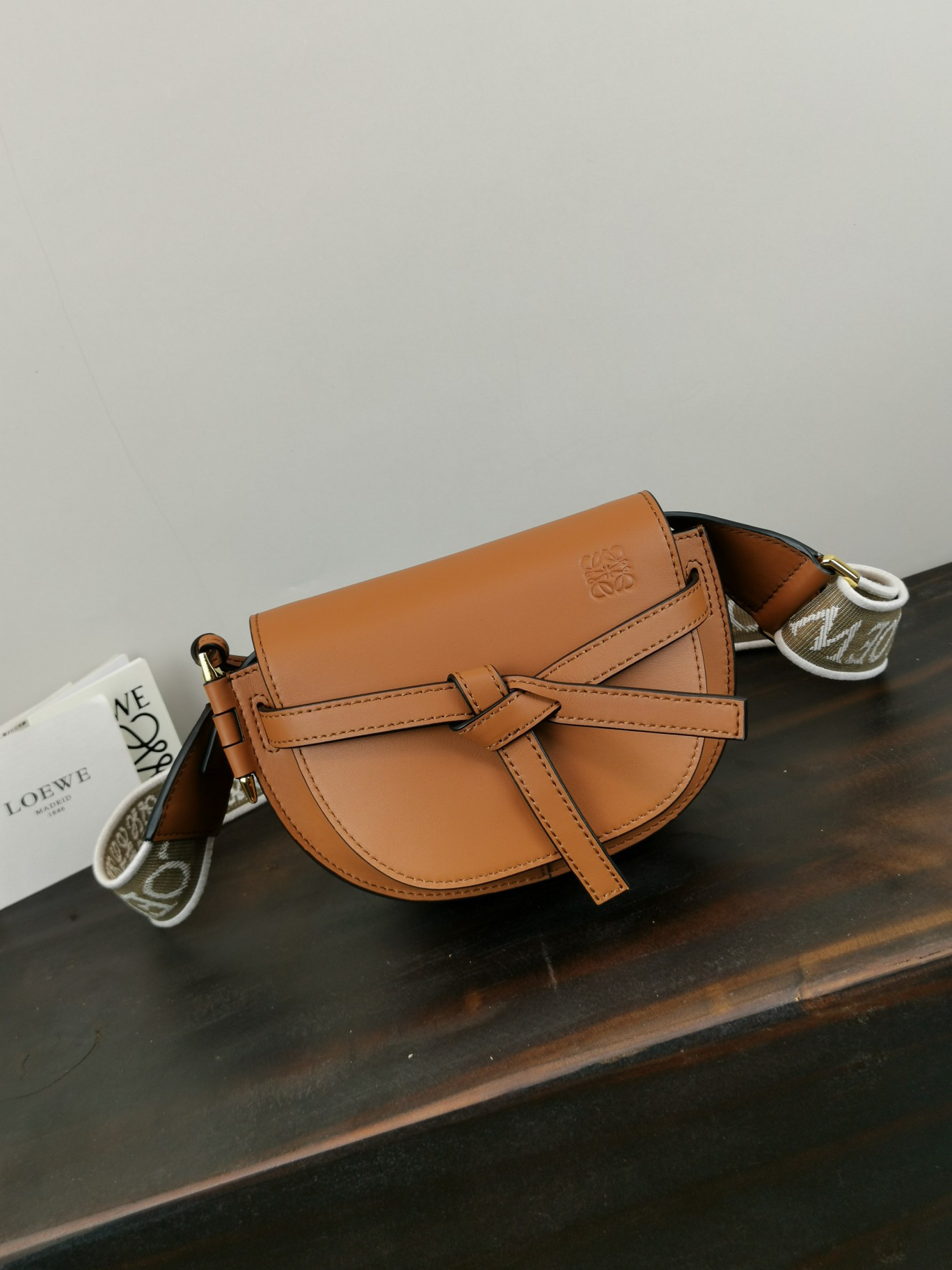 LOEWE Gate Dual Mini Saddle Bag - Image 4