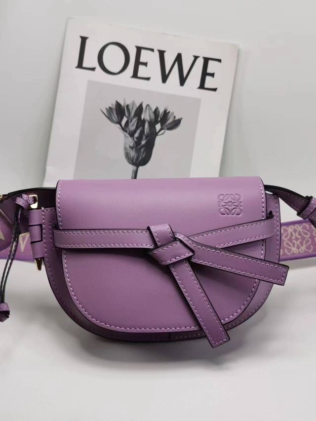 LOEWE Gate Dual Mini Saddle Bag - Image 8