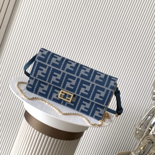 Alternative view of Fendi Baguette Chain WOC Bag