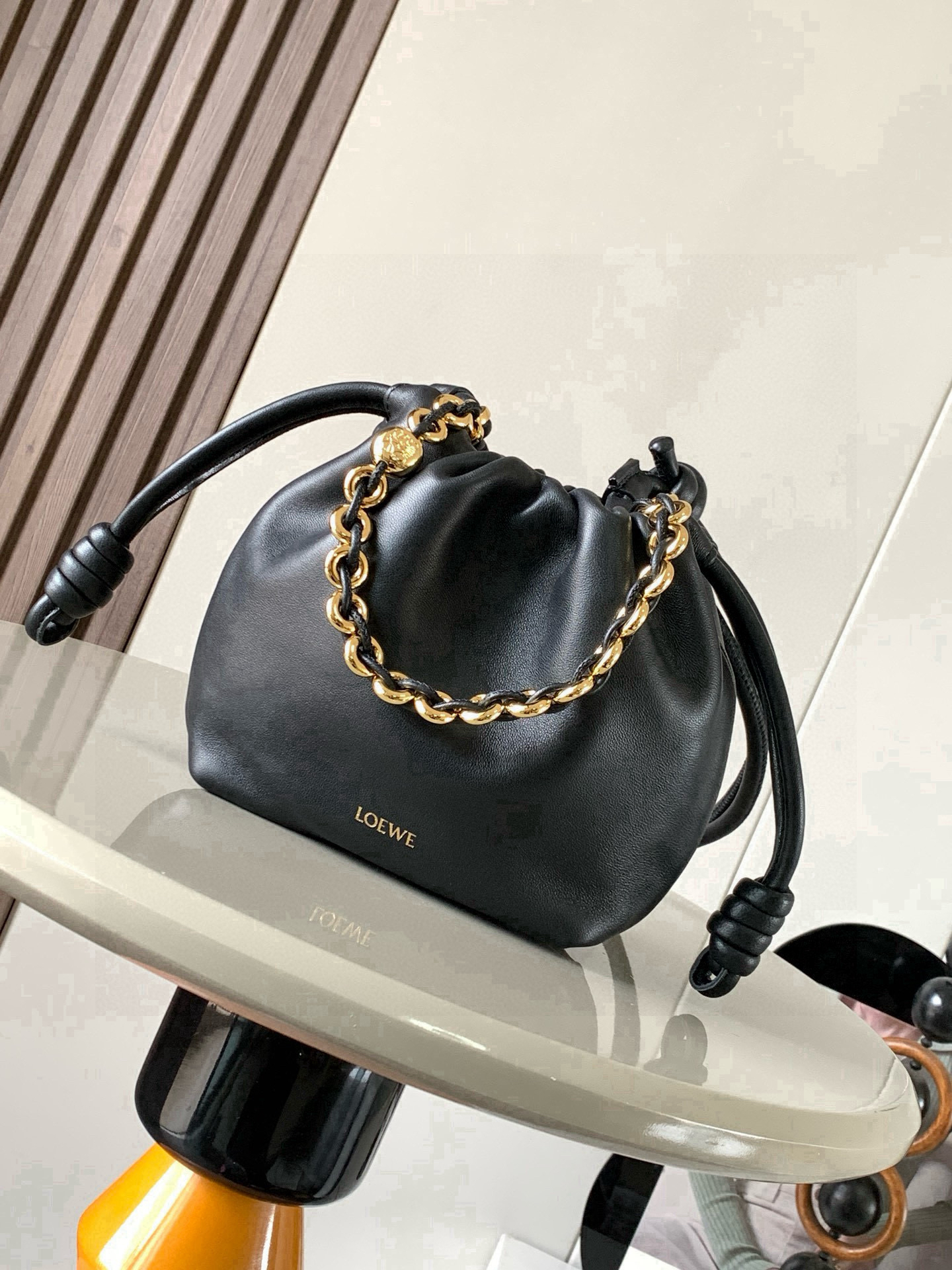 LOEWE Flamenco Purse Donut Chain Handbag (Copy) - Image 3