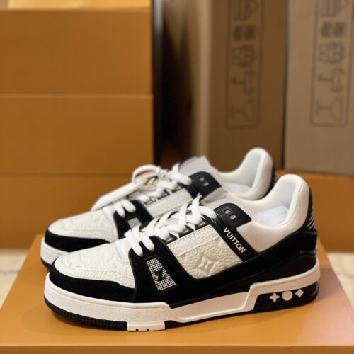 Louis Vuitton LV Trainer Panda Sneakers