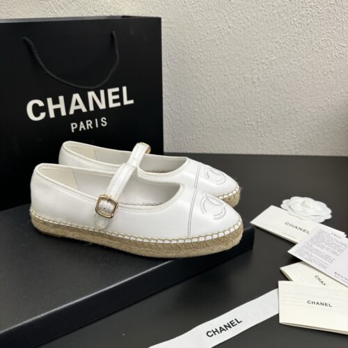 Chanel Mary Jane Fisherman Shoes