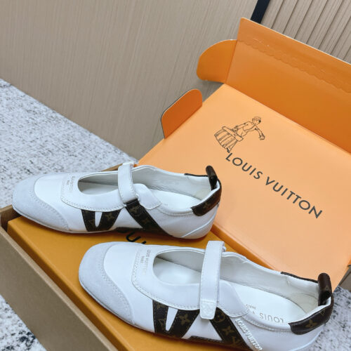 Louis Vuitton Spring/Summer Sneakerina Collection: Ballet Sneakers, German Training Shoes, Flats