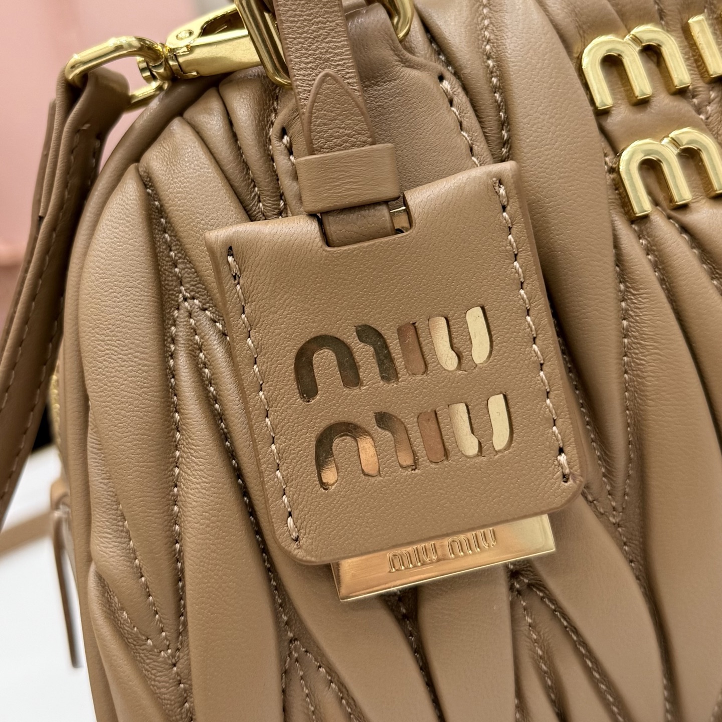 Miu Miu Arcadie Matelassé quilted handbag - Image 13