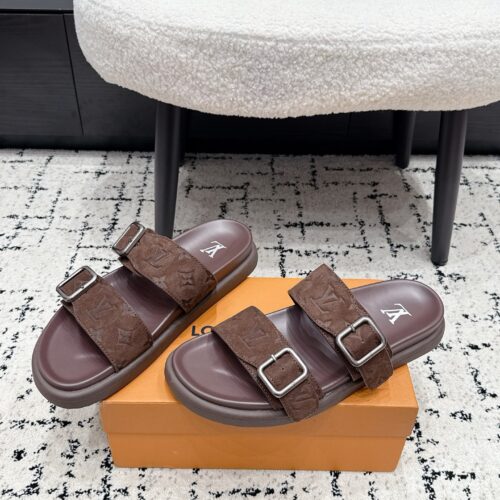 Alternative view of Louis Vuitton LV VENICE Double Buckle Sandals