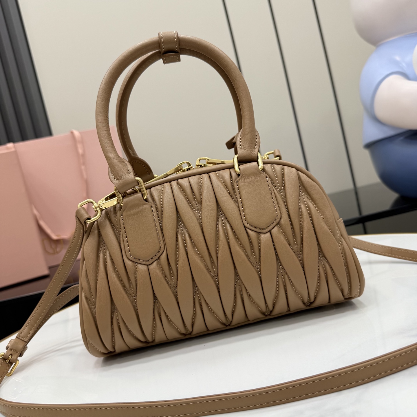 Miu Miu Arcadie Matelassé quilted handbag - Image 5