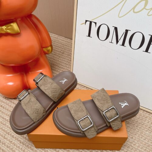 Louis Vuitton LV VENICE Double Buckle Sandals