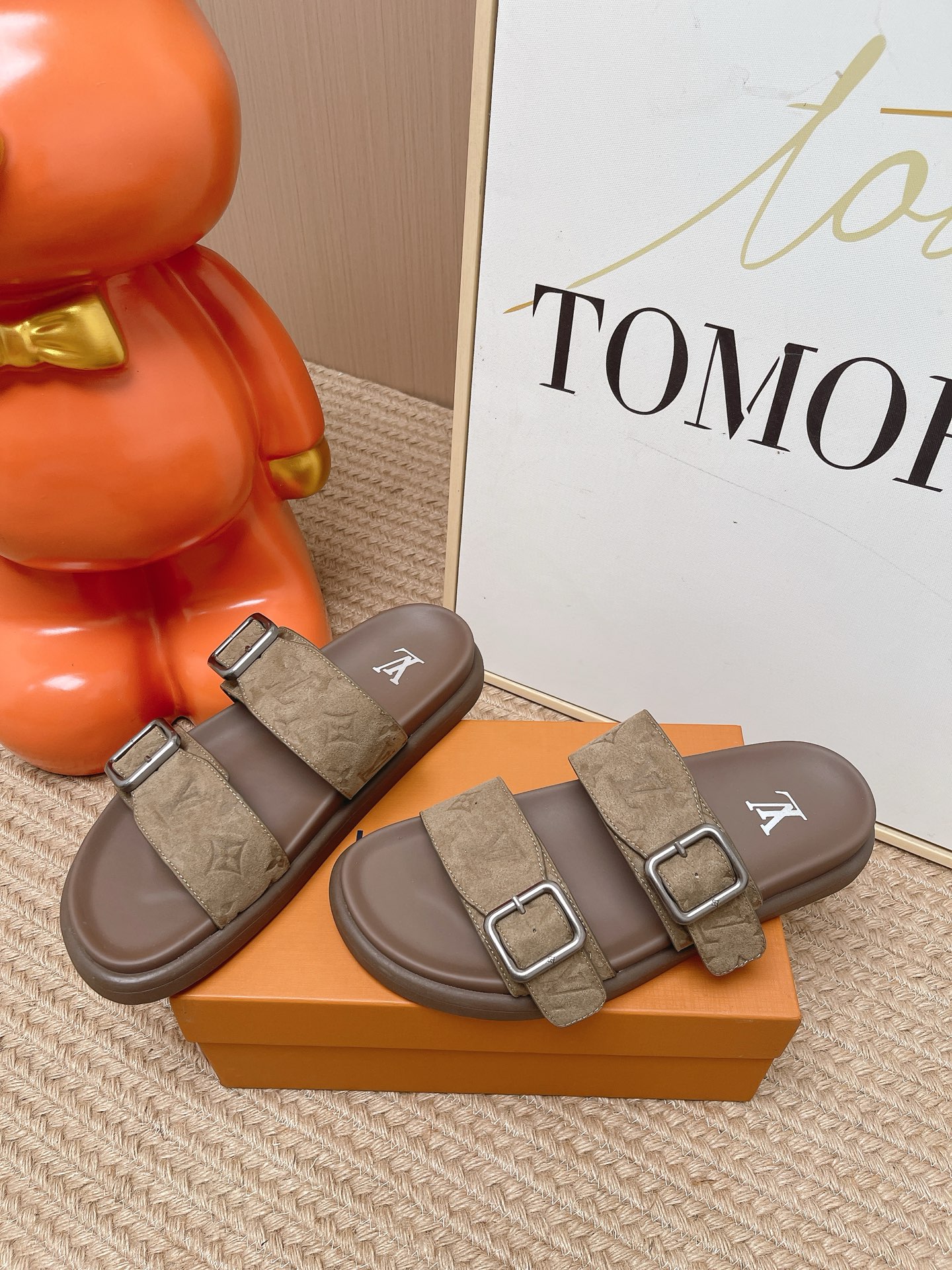 Louis Vuitton LV VENICE Double Buckle Sandals