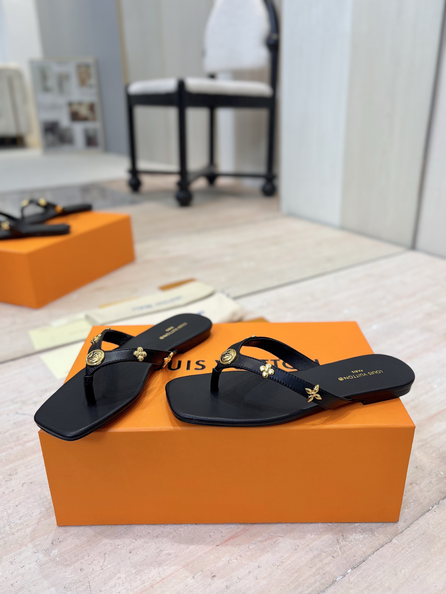 Louis Vuitton GAIA Flat Flip-Flops - Image 7
