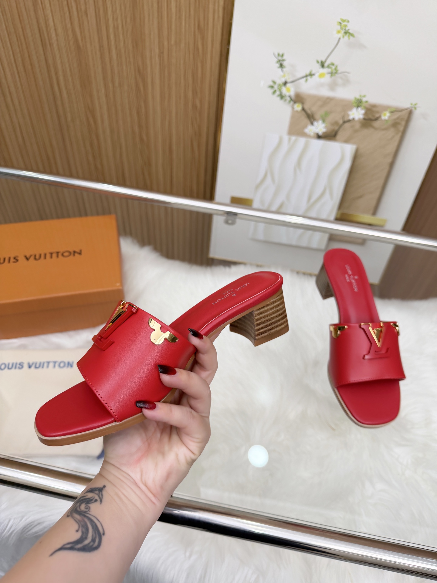 Louis Vuitton LV Isola High-Heeled Sandals - Image 13