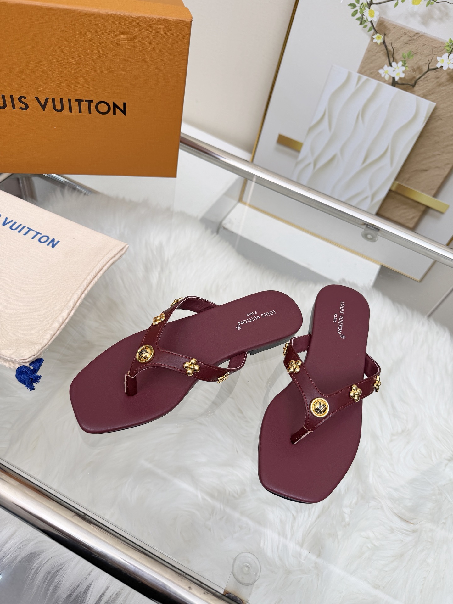 Louis Vuitton GAIA Flat Flip-Flops - Image 6