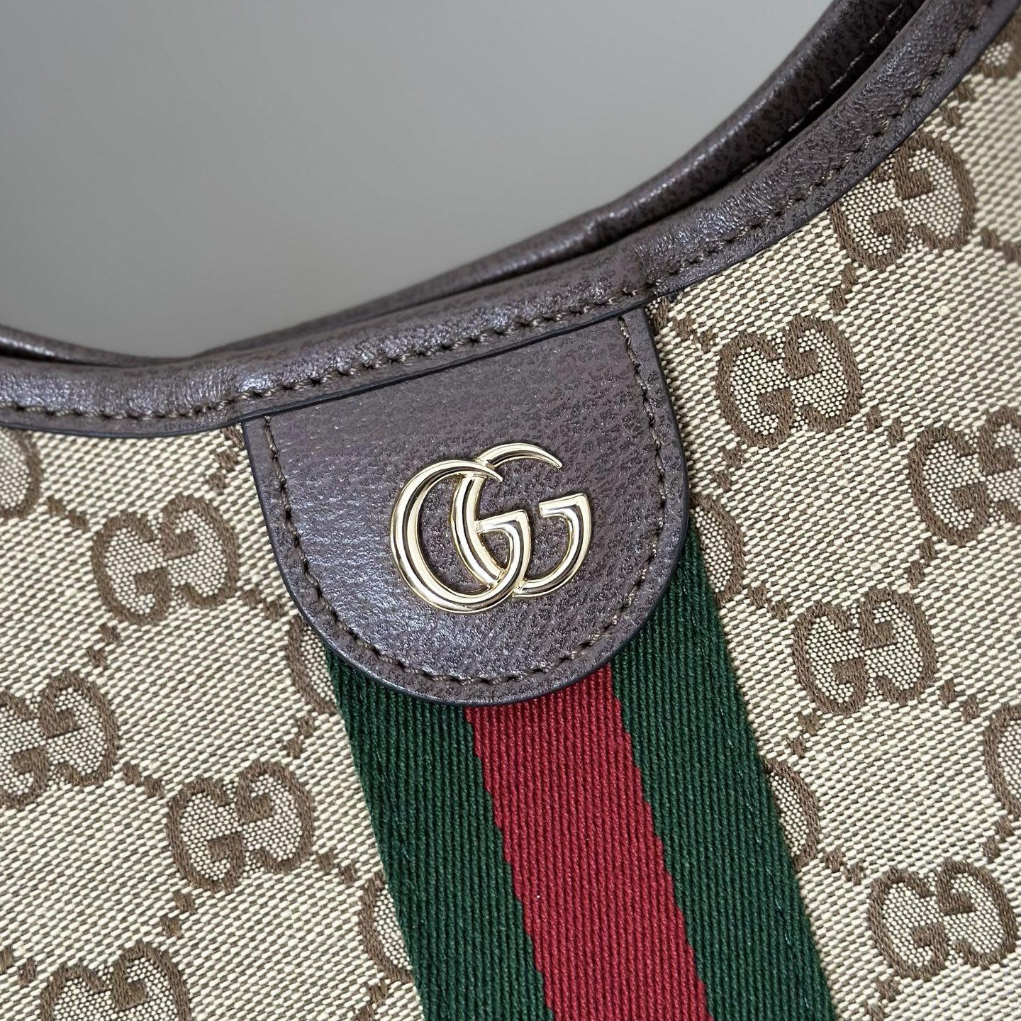 Gucci Giglio Vintage Commuter Tote Bag - Image 6