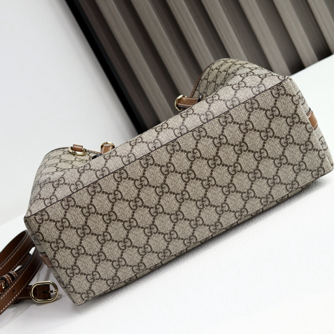 Gucci GG Emblem Classic Monogram Tote Bag - Image 6