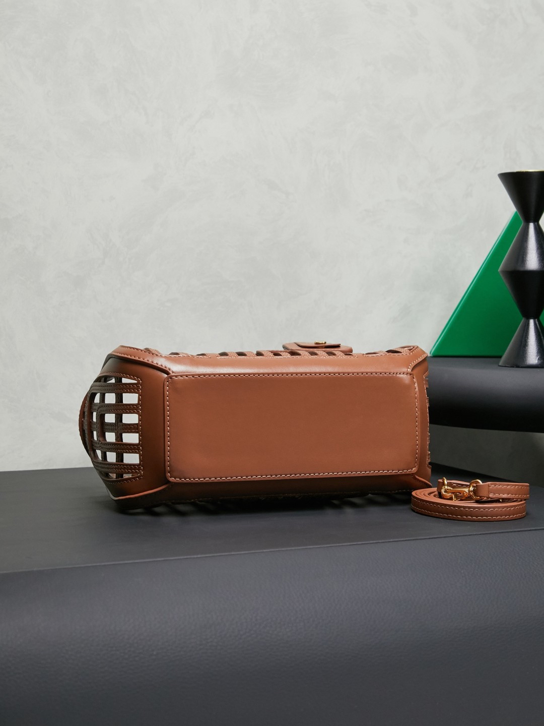 Miu Miu openwork basket bag - Image 6
