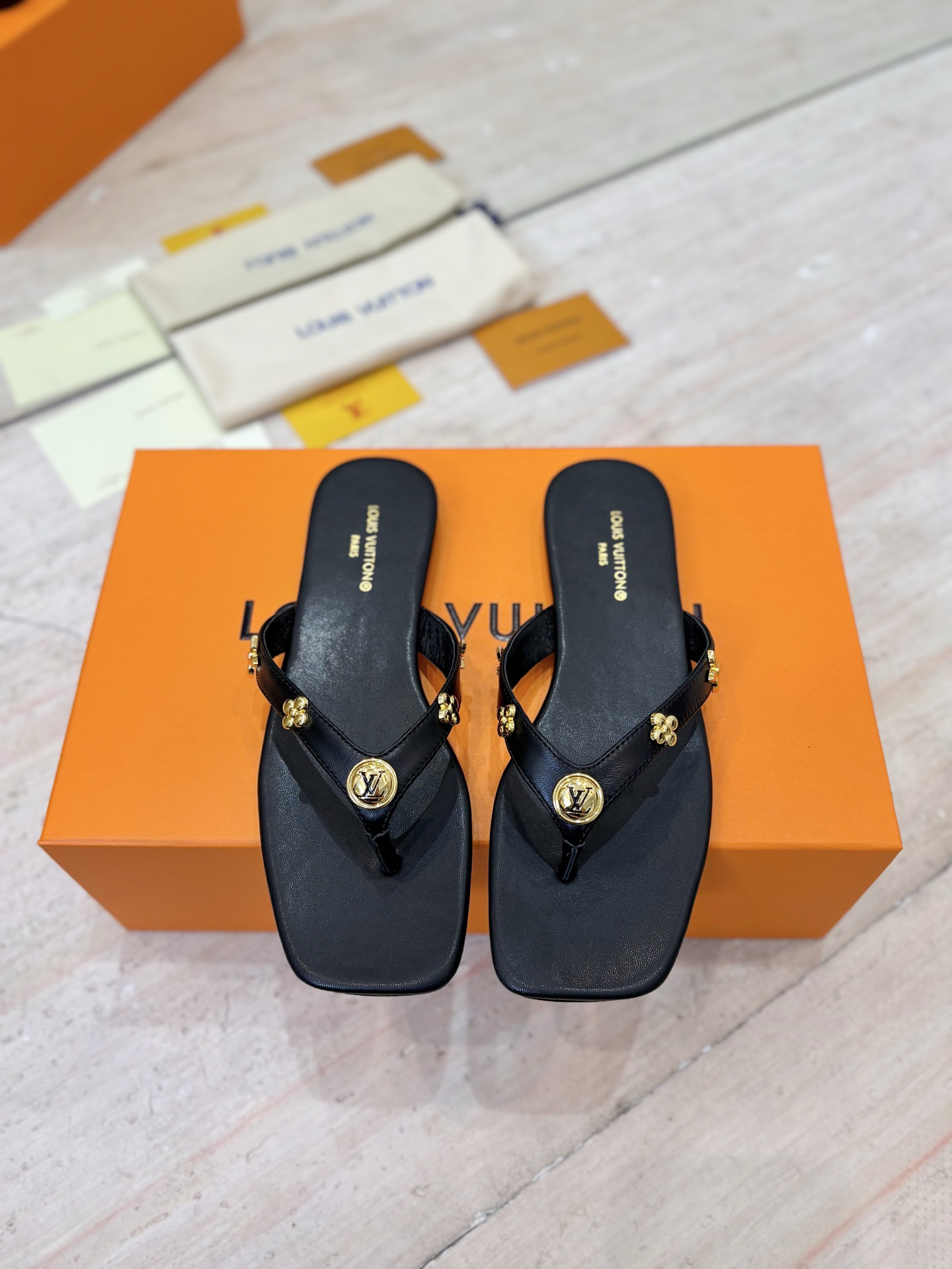 Louis Vuitton GAIA Flat Flip-Flops - Image 10