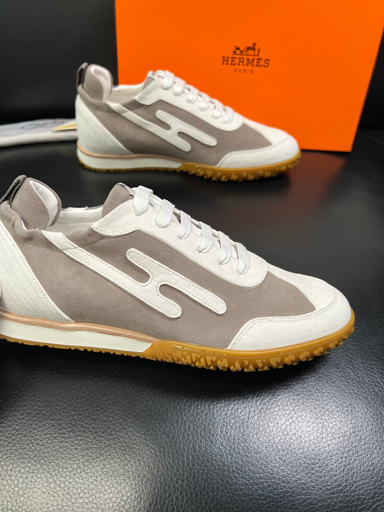 Hermès Jet series German training sneakers - Image 8