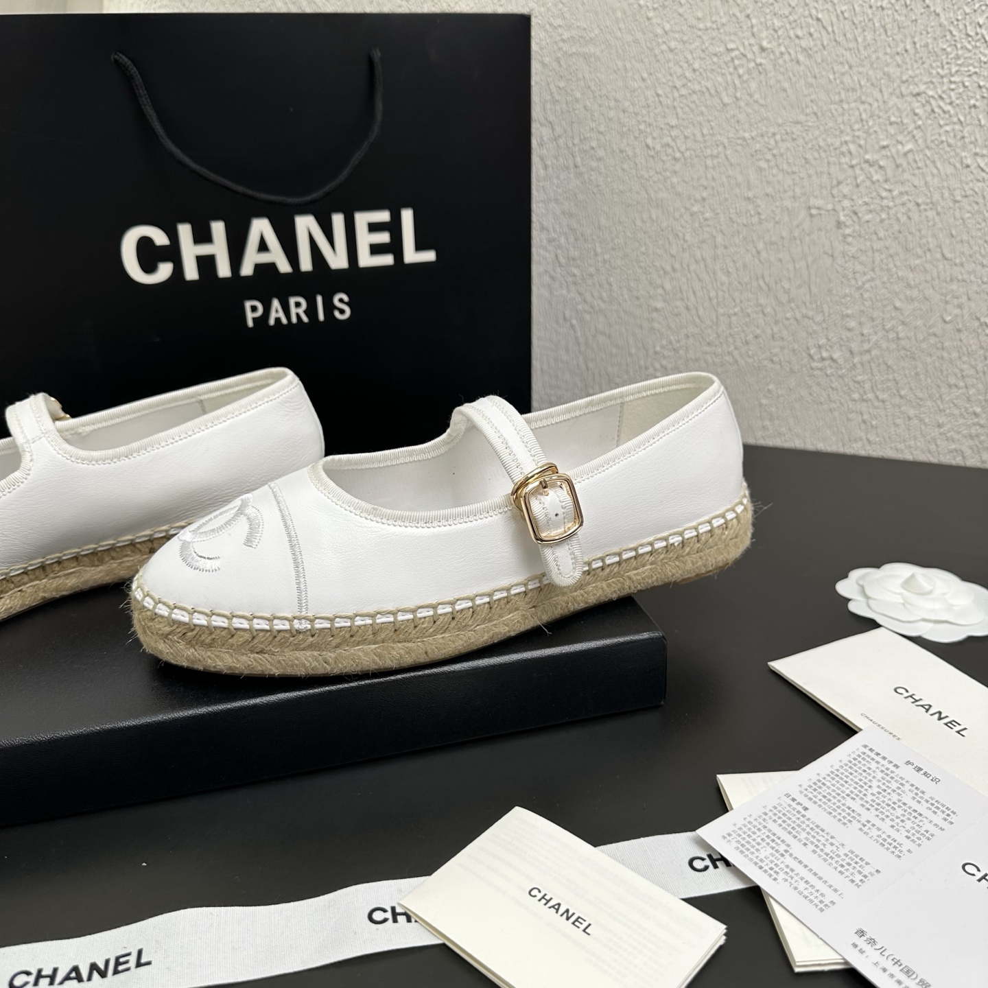 Chanel Mary Jane Fisherman Shoes - Image 6