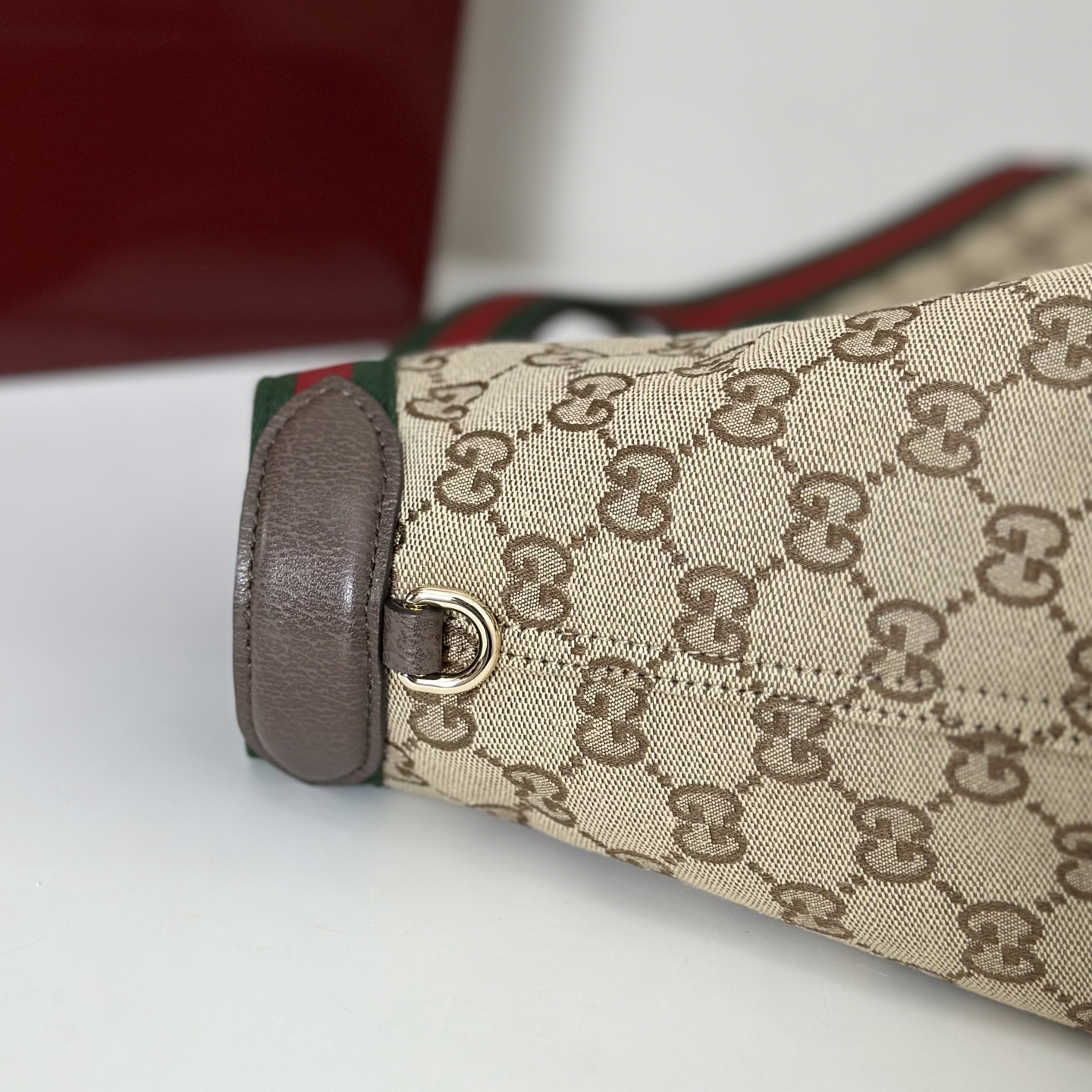 Gucci Giglio Vintage Commuter Tote Bag - Image 7