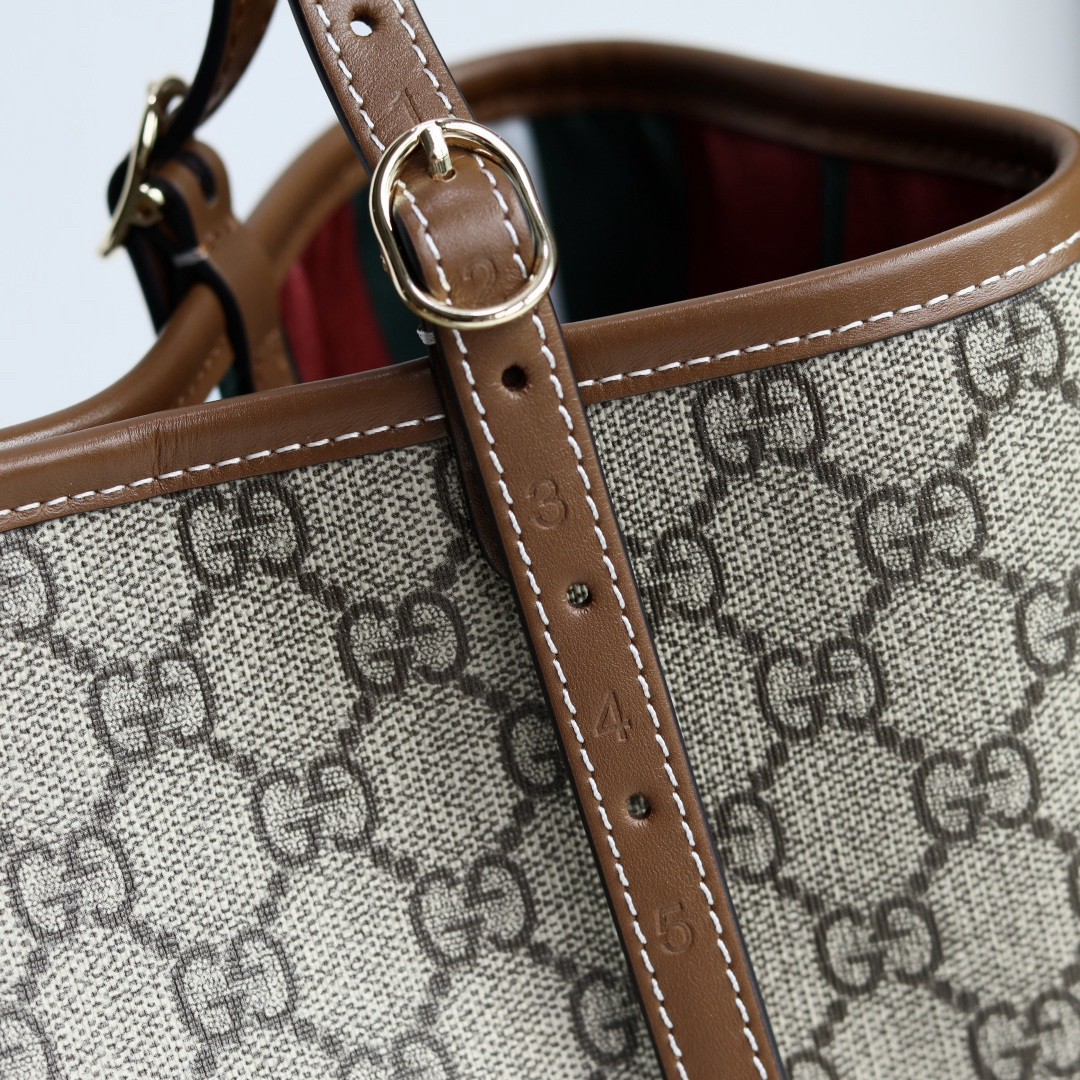 Gucci GG Emblem Classic Monogram Tote Bag - Image 7