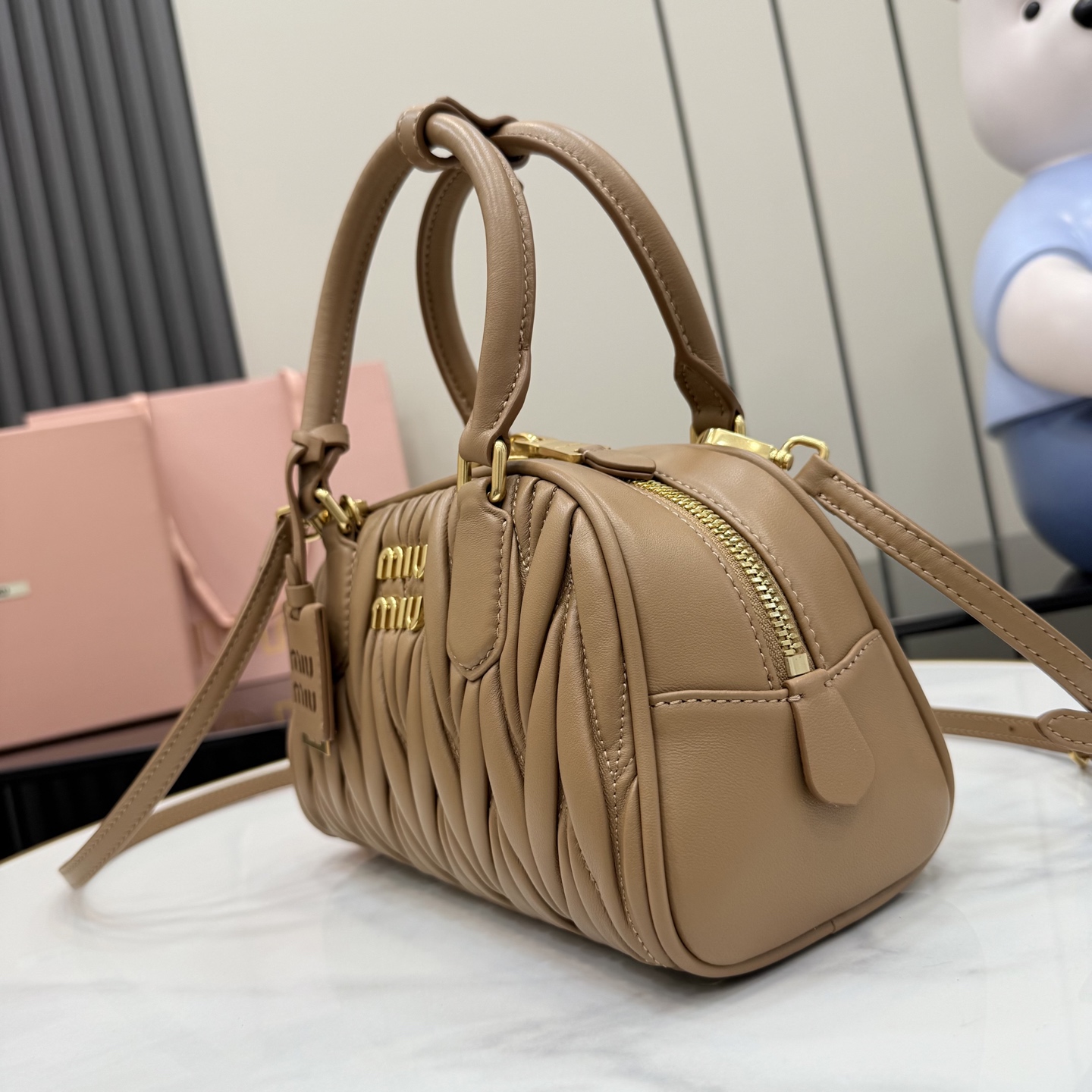 Miu Miu Arcadie Matelassé quilted handbag - Image 8