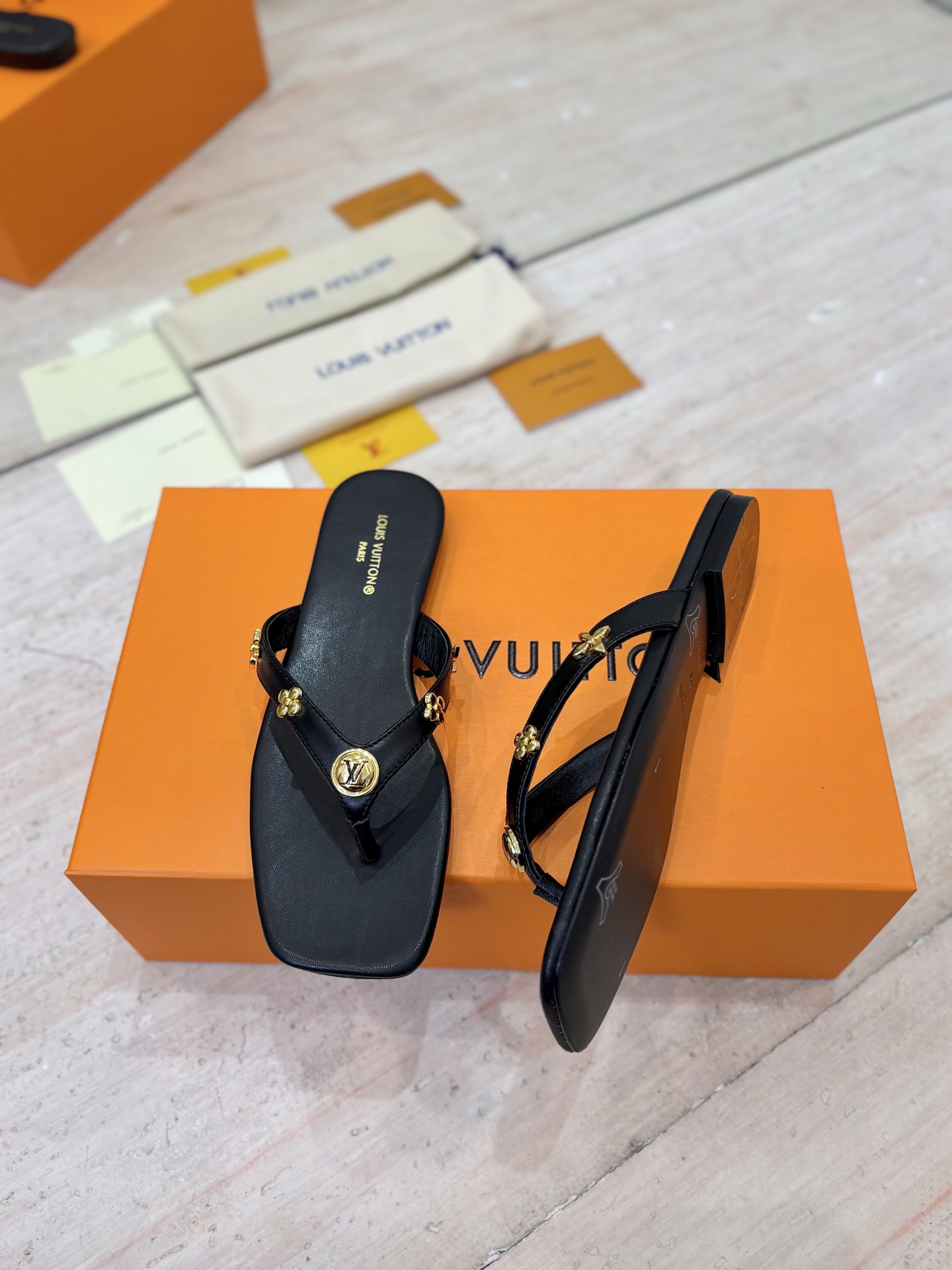 Louis Vuitton GAIA Flat Flip-Flops - Image 11