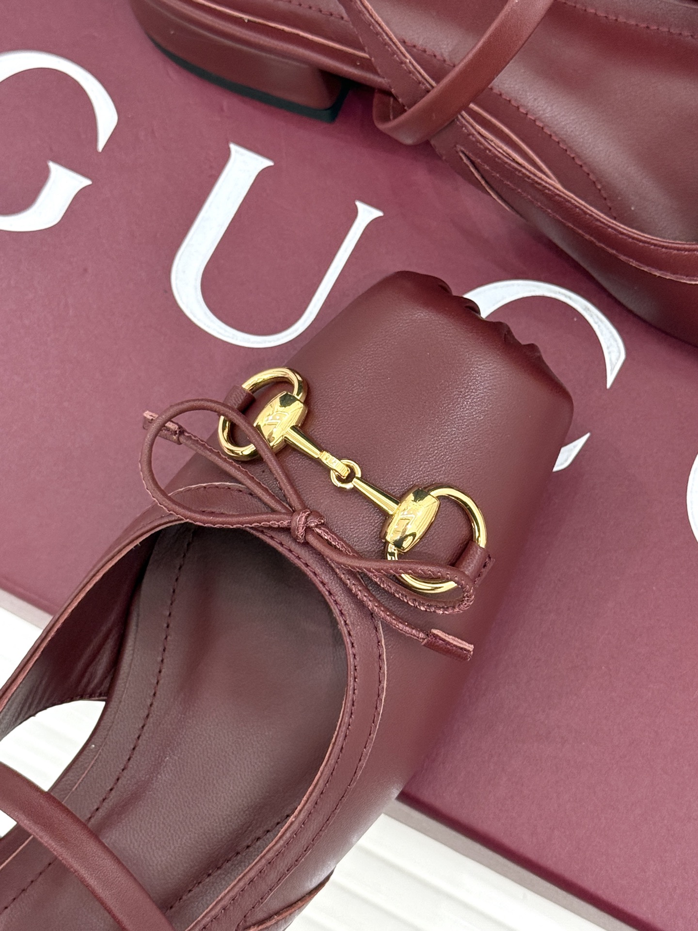 Gucci Horsebit Ballet Sandals with Horsebit Buckle and Backstrap - Image 7