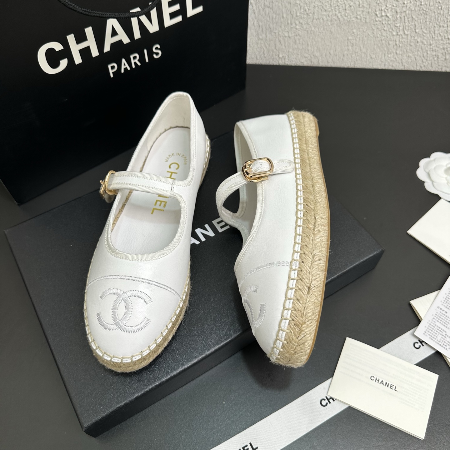 Chanel Mary Jane Fisherman Shoes - Image 7