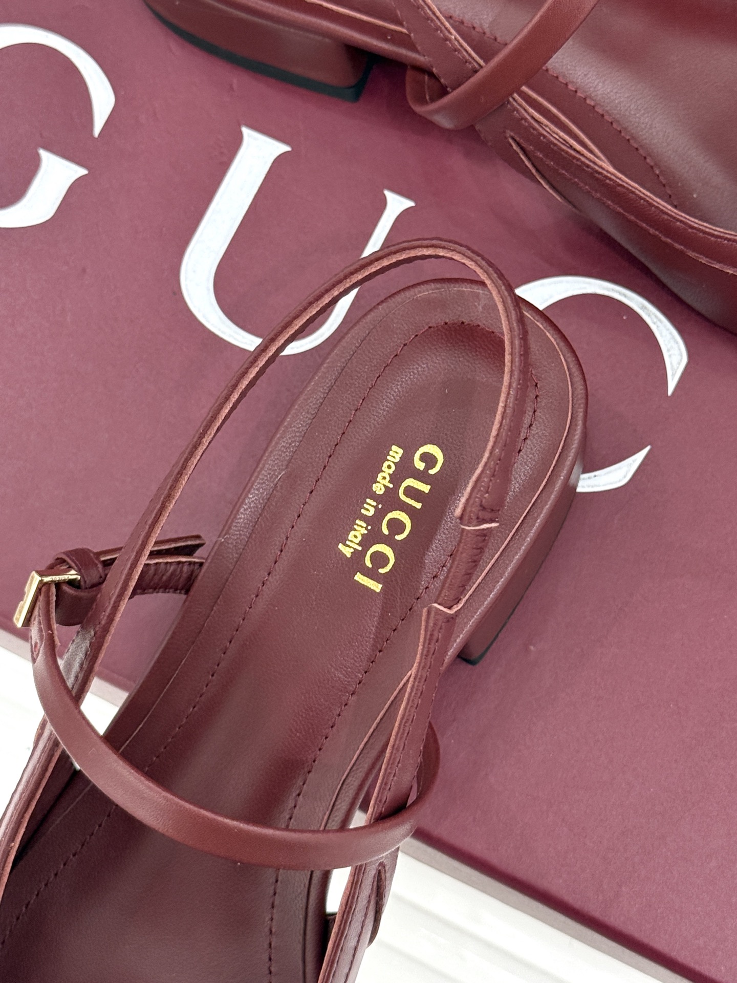 Gucci Horsebit Ballet Sandals with Horsebit Buckle and Backstrap - Image 8