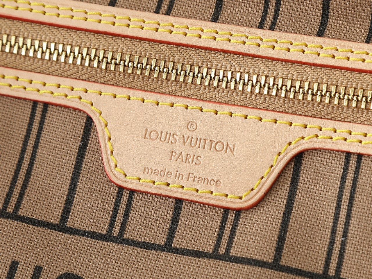 LV Neverfull Tote Bag - Image 9