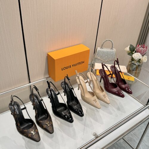 Louis Vuitton Insider slingback heels