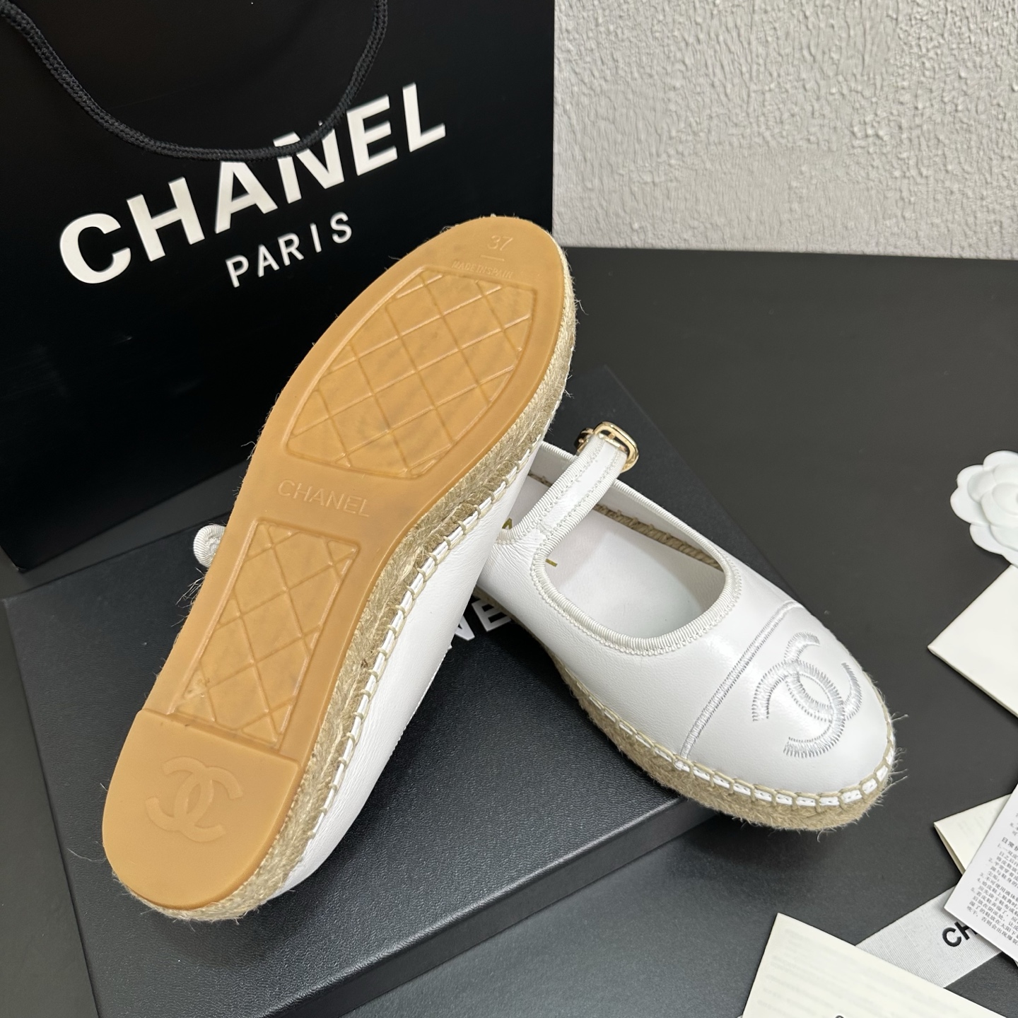 Chanel Mary Jane Fisherman Shoes - Image 9