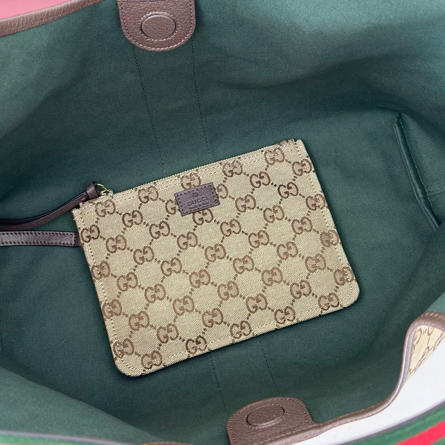 Gucci Giglio Vintage Commuter Tote Bag - Image 10