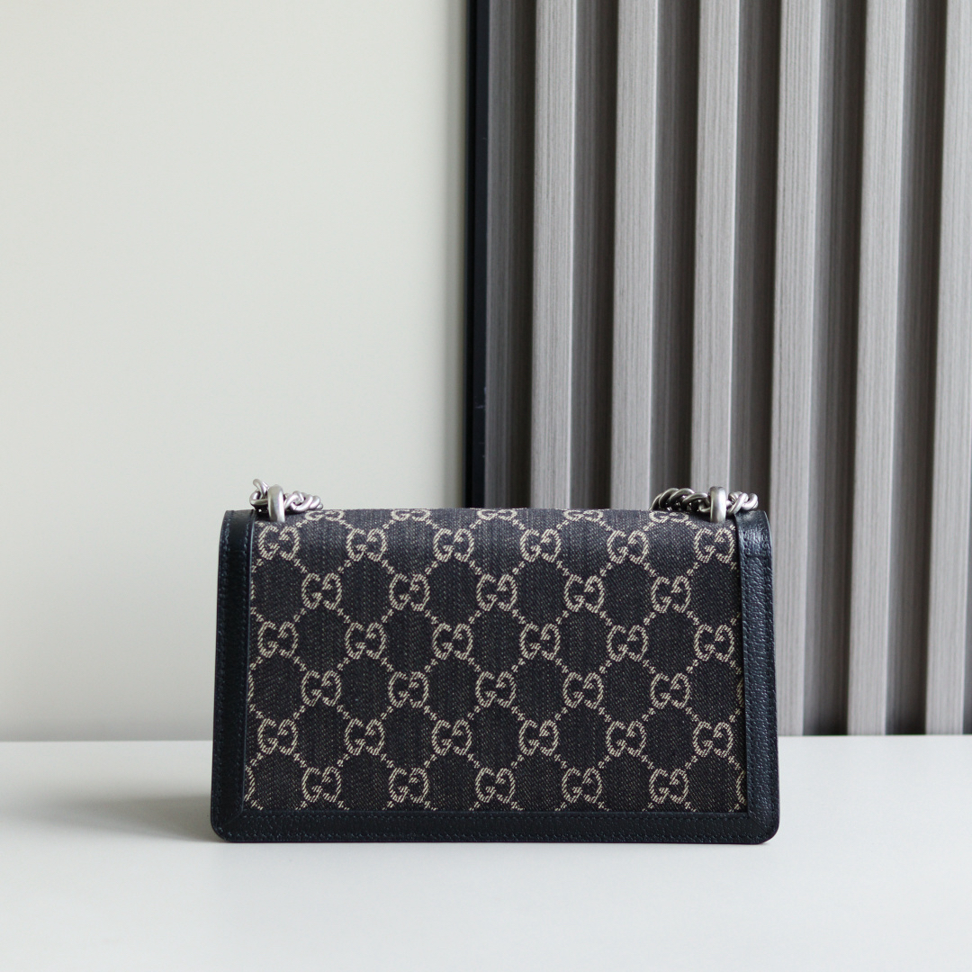 Body: Made of Gucci's classic GG monogram canvas Interior: Suede lining Dimensions: 20 × 13 × 6 cm - Image 10