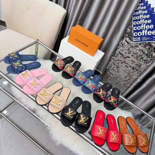 Louis Vuitton Lock It Flat Sandals