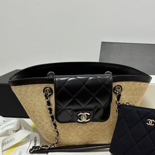 Chanel 26C Straw Basket
