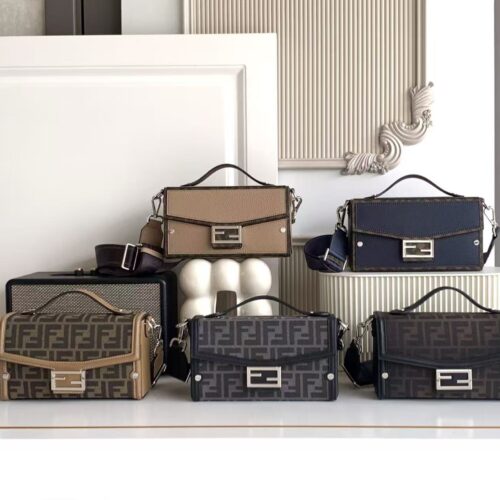 Alternative view of FENDI Baguette Soft Trunk Box Bag