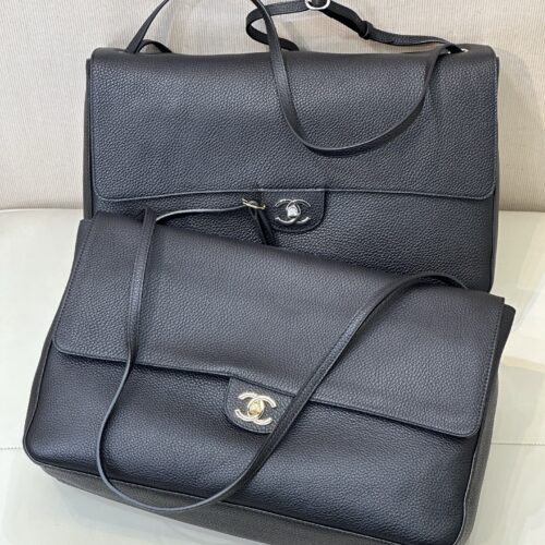 Chanel 26S Maxi Flap Airport Bag (Commuter Messenger Bag)