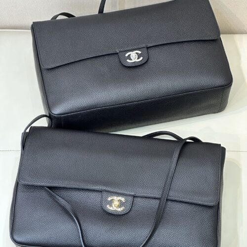 Alternative view of Chanel 26S Maxi Flap Airport Bag (Commuter Messenger Bag)