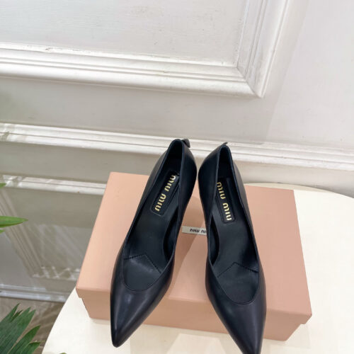 Alternative view of Miu Miu Vintage Hand-Drawn Gradient Pointed-Toe Stiletto Heels