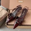 Miu Miu multi-strap pointed-toe open-back stiletto sandals