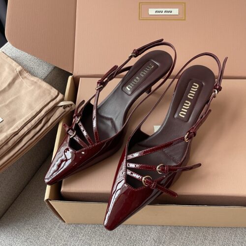 Miu Miu multi-strap pointed-toe open-back stiletto sandals